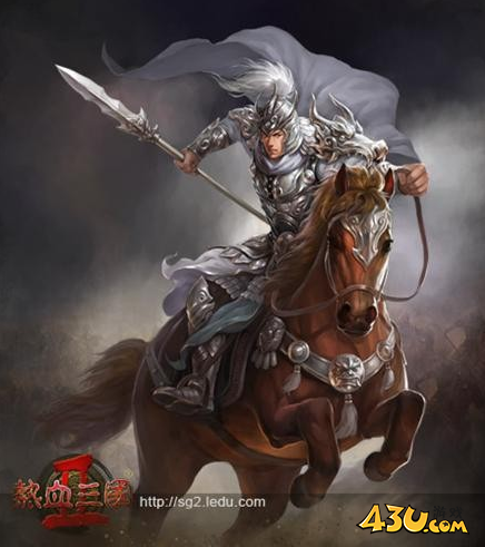 热血三国2长鬃飞扬战马精美原画赏析